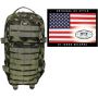 Камуфляжный рюкзак 30л американского (США) типа MFH "Assault I" M95 чешский камуфляж 30333J