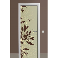 Декоративная наклейка на дверь комнаты TR456529