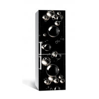 Декоративная самоклеющаяся пленка для холодильника, 60х180 см bubbles