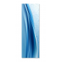 Декоративная самоклеющаяся пленка для холодильника, 60х180 см blue