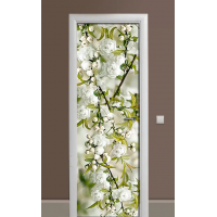 Вінілова глянцева наклейка на міжкімнатні двері TR456479