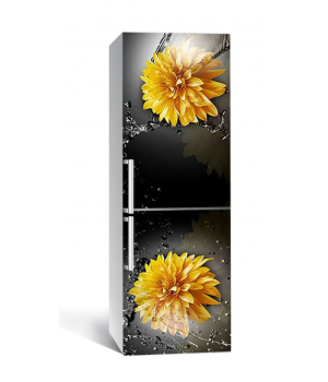 Самоклеюча плівка на холодильник, 60х180 см Awesome flowers