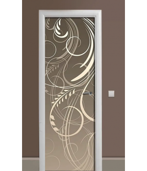 Декоративная наклейка на дверь комнаты TR456400