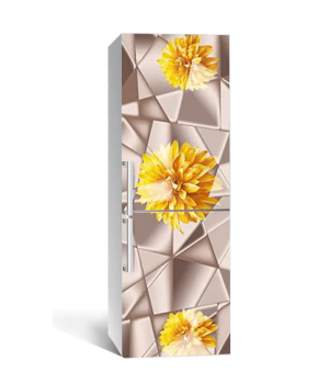 Декоративная самоклеющаяся пленка для холодильника, 60х180 см Cute flowers
