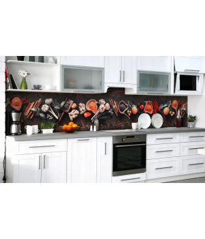 Скіналі для кухні, кухонний фартух наклейка на стіну NZ183401