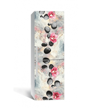 Декоративная самоклеющаяся пленка для холодильника, 60х180 см Flowers