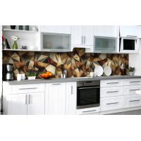 Скинали для кухни, фартук наклейка кухонный на стену NZ183414