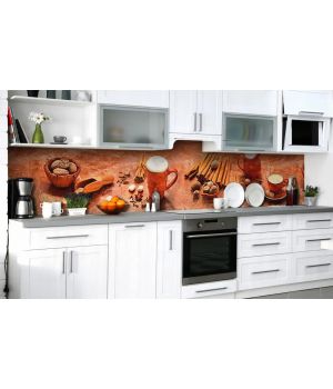 Скіналі для кухні, кухонний фартух наклейка на стіну NZ183478