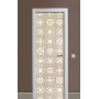 Вінілова глянцева наклейка на міжкімнатні двері TR456380