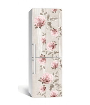 Самоклеюча плівка на холодильник, 60х180 см Sad flowers