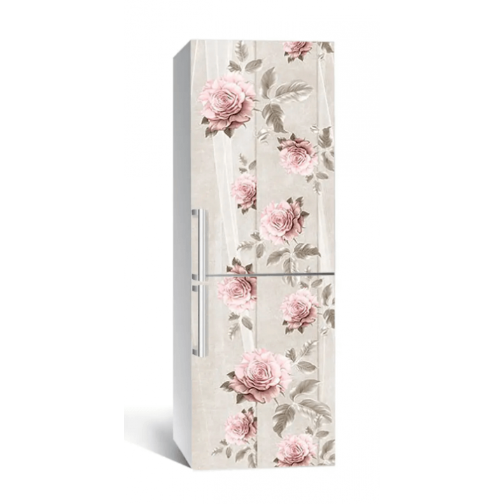 Самоклеюча плівка на холодильник, 60х180 см Sad flowers