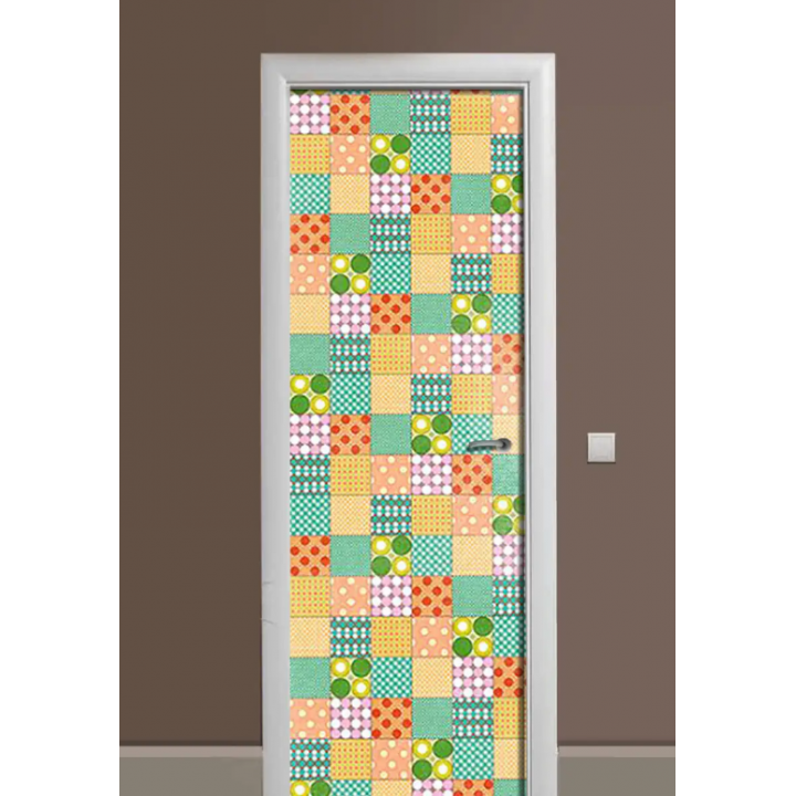 Декоративная наклейка на дверь комнаты TR456472