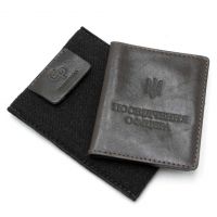 Шкіряна обкладинка Посвідчення офіцера Grande Pelle 259620 коричнева