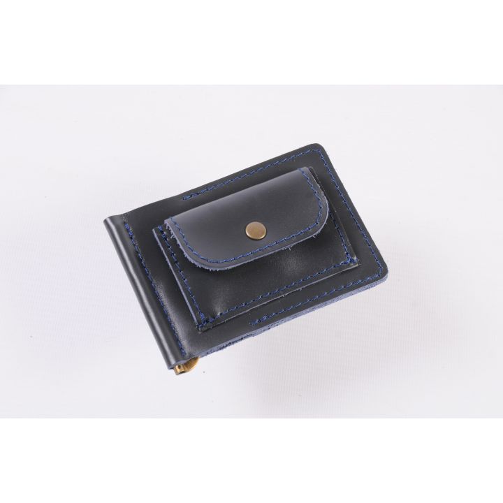 Чоловічий шкіряний зажим для грошей, купюр, банкнот, 76751