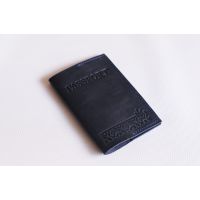 Дизайнерская кожаная обложка на паспорт, 77182