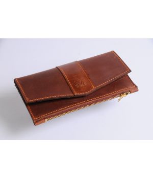 Стильний жіночий гаманець, кошелек з натуральної шкіри, 76674