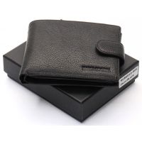 Мужской кошелек портмоне кожаный стильный MCBK010-805 black