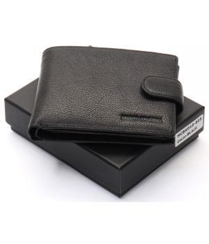 Гаманець чоловічий шкіряний стильний MCBK010-805 black