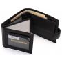Гаманець чоловічий шкіряний стильний MCBK010-805 black
