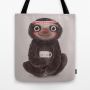 Тканевая сумка с рисунком Sloth I♥yoga