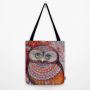 Тканинна сумка з малюнком Honey gold owl