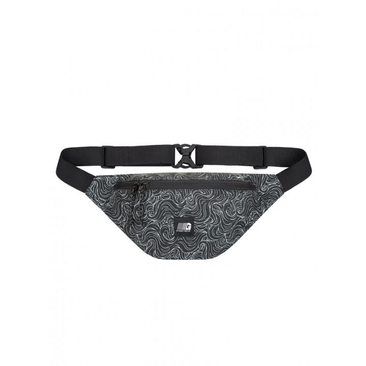 Сумка на пояс Former, Черная волна