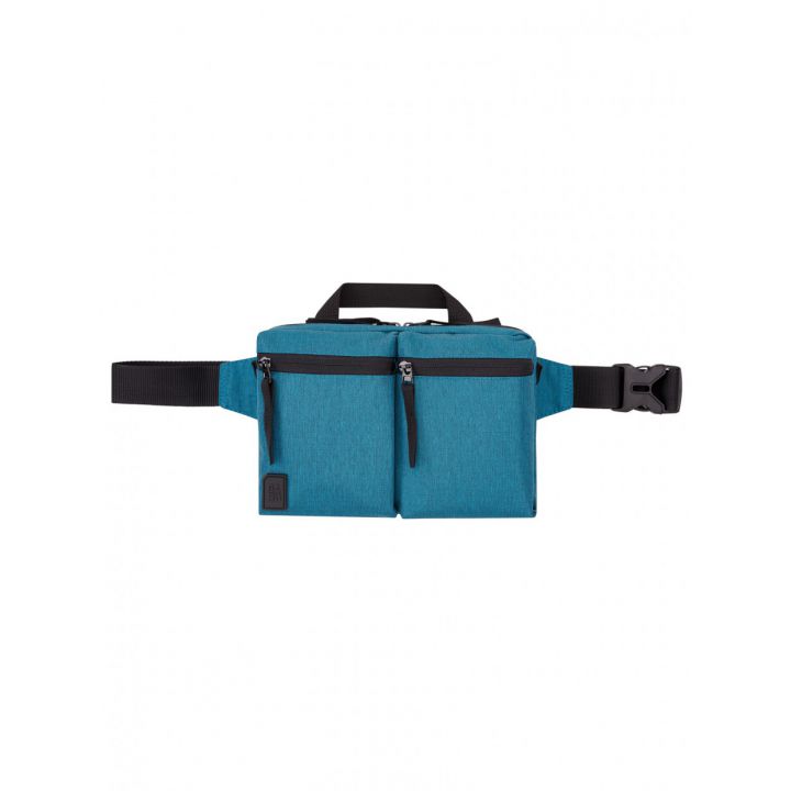 Сумка на пояс Cube 2 two pockets, бирюза