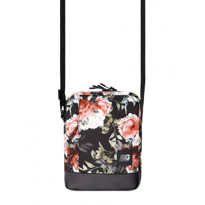 Сумка через плечо Messenger Copy Leather цветы