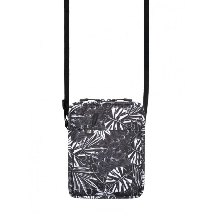 Сумка через плечо Mini, белые листья