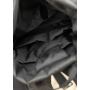 Чоловічий рюкзак рол Sambag RollTop Double чорний тканевий