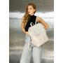 Жіночий рюкзак Sambag Loft LN сірий шовк