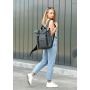 Рюкзак жіночий ролл Sambag RollTop LSH графітовий