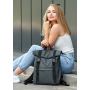 Рюкзак жіночий ролл Sambag RollTop LSH графітовий