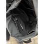 Чоловічий рюкзак ролл Sambag RollTop KZN чорний тканевий