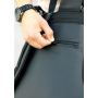 Чоловічий рюкзак Sambag RollTop Hacking чорний принт "Zebra"