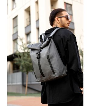 Чоловічий рюкзак ролл Sambag RollTop LZT графітовий