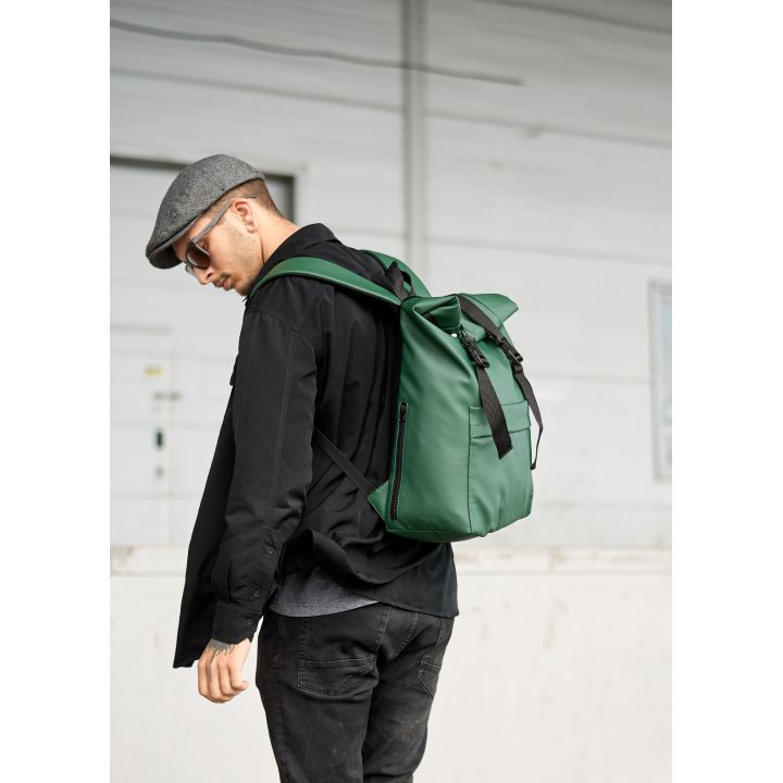 Рюкзак роллтоп Sambag унисекс RollTop LSH зеленый