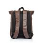 Рюкзак ролл Sambag жіночий RollTop Milton lh шоколадний