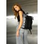 Рюкзак рол Sambag RollTop чорний принт "Zebra"