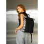 Рюкзак рол Sambag RollTop чорний принт "Zebra"