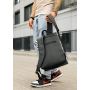 Рюкзак рол Sambag RollTop чорний принт "Zebra"