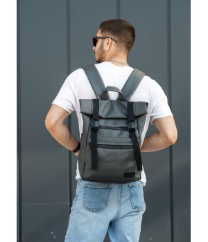 Мужской Рюкзак стильный городской ролл Sambag RollTop LTT