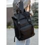 Рюкзак ролл Sambag унісекс RollTop LTT чорний оксфорд, 85857