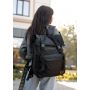 Рюкзак ролл Sambag унісекс RollTop LTT чорний оксфорд, 85857