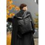 Чоловічий рюкзак ролл Sambag RollTop KZN чорний