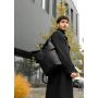 Чоловічий рюкзак ролл Sambag RollTop KZN чорний