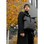 Чоловічий рюкзак ролл Sambag RollTop KZN чорний