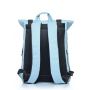 Стильный рюкзак городской Sambag унисекс RollTop LTT голубой