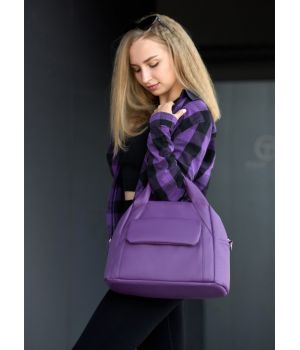 Женская Cпортивная сумка Sambag Vogue BKS фиолетовая