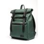 Стильный рюкзак городской Sambag унисекс RollTop LTT зеленый